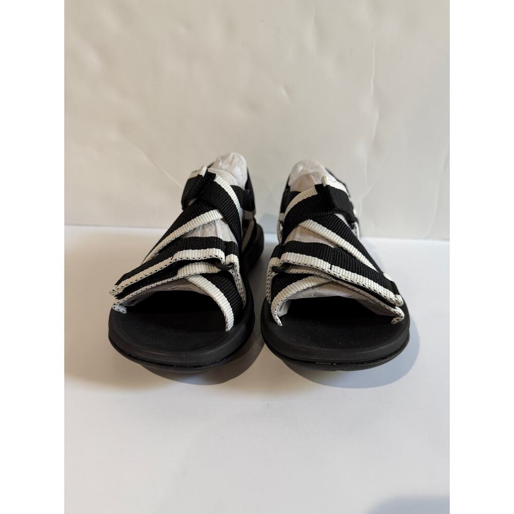 Camper Match Strap Womens Sandals Black White Summer Size 38 US 7.5 NEW in BOX - Picture 3 of 8